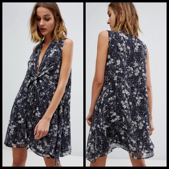 💕ALLSAINTS💕 Jayda Lisk Dress Medium NWT - Picture 2 of 8